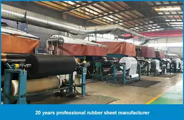 Rubber sheet production benefits with rotocure machine