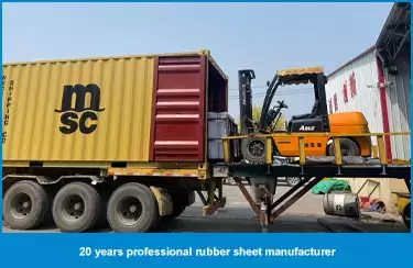 Export and packing experience for global rubber sheet supply