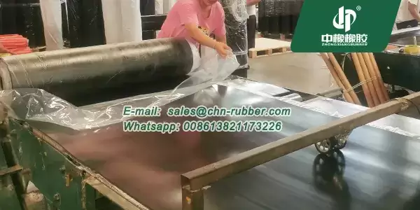 black sbr rubber