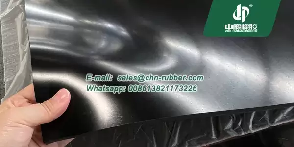 black sbr rubber