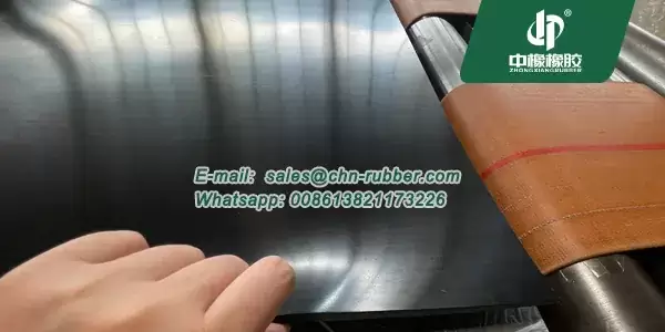 cloth reinforced rubber sheet
