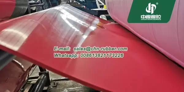 red latex sheet