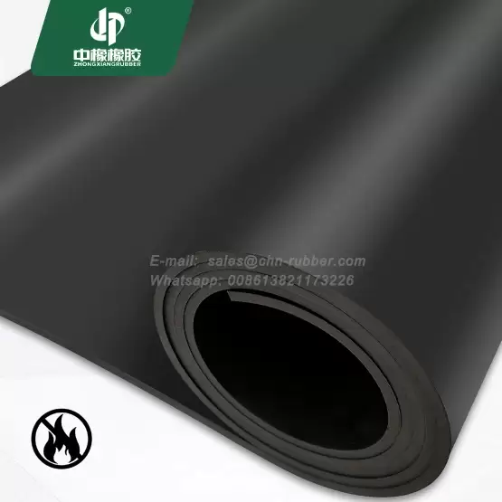 Hardness 60 Black fire retardant neoprene