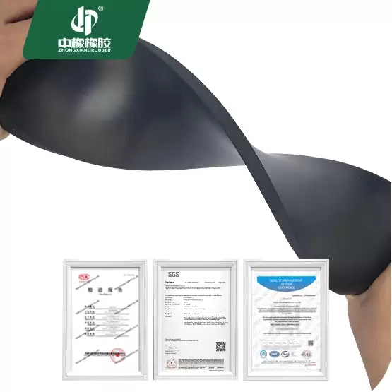 Hardness 60 Black fire retardant neoprene