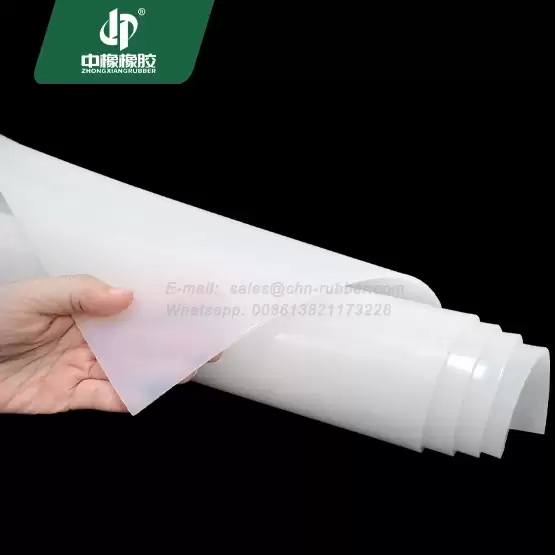 Hardness 60 Custom color silicone rubber sheet 2mm-5mm