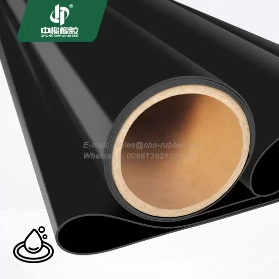 Hardness 60 NBR content 100% oil resistant rubber sheet